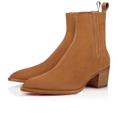 Botas William Christian Louboutin Hombre - Kaki - 1210458O176
